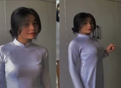 Phang em nữ sinh áo dài mông tròn phê mê mải
